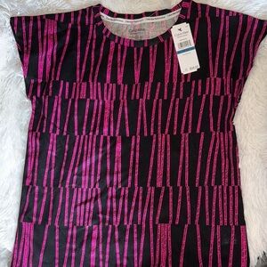 Calvin Klein Pink Girls Short Sleeve T-Shirt